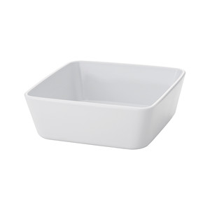 จานอบทรงสี่เหลี่ยมกันความร้อนสีขาว MPS ขนาด 22 × 22 ซม. สูง 10 ซม. - Product Image 1