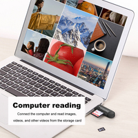 Lector SD de tarjetas de memoria 4 en 1 para IP Android PC Cámara Tipo C Usb C Android Phone TF CardReader