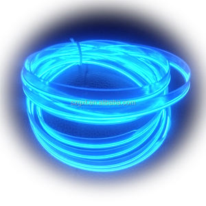 Tira <span class=keywords><strong>de</strong></span> luz interior para coche 12V luz electroluminiscente brillante neón cable <span class=keywords><strong>de</strong></span> alambre - Product Image 5