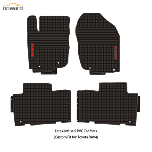 Alfombrillas de Coche Universales OEM ODM, Duraderas, Impermeables y Antideslizantes para Toyota RAV4, Alfombrillas de PVC Hechas a Medida - Product Image 1