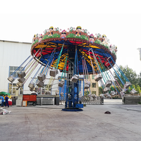 Lotus Flying Chair Fabricants de jeux de carnaval en plein air Fairground Attraction