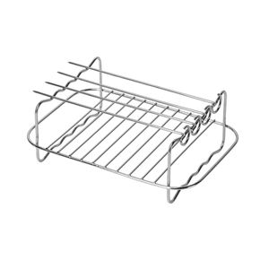 Ensemble d'accessoires de cuisine 10 pièces avec 100 feuilles de revêtement en papier pour <span class=keywords><strong>Ninja</strong></span> Dual <span class=keywords><strong>2</strong></span> Basket <span class=keywords><strong>Air</strong></span> <span class=keywords><strong>Fryer</strong></span> Baking - Product Image 3