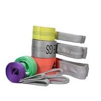 Ceinture d'élingue sangle 5T charge de travail 1000kg ~ 10000kg personnalisation ODM et OEM Standard EN 14921:2000 + A1:2008 CE GS