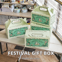 Boîte Cadeau en Carton Kailiou pour Pâtisseries, Desserts et Bonbons – Idéale pour les Fêtes