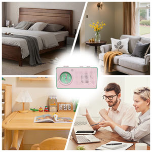 Décor de chambre mignon Kawai enfants chevet dessin animé bureau hôtel publicité haut-parleur enfants réveil avec enregistrement vocal analogique - Product Image 5