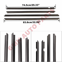 Pour Toyota Passo 2004-2010 1ère génération (KGC1) # (QNC10) Kit de garniture de fenêtre, joint d'étanchéité, bande de garniture OE #   68161-B1010 68163-B1010