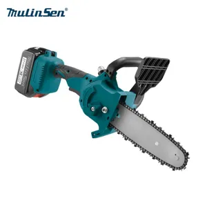 Mulinsen 21V Electric Chain Saws Batteries Portable Lithiumbattery Power Chain Saw Machine