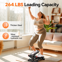 Ultra-Leiser Aerobic-Stepper mit Multifunktionalem Verstärktem Stahlrahmen und Rutschfesten Pedalen