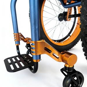 <span class=keywords><strong>Silla</strong></span> <span class=keywords><strong>de</strong></span> <span class=keywords><strong>Ruedas</strong></span> Manual Plegable con <span class=keywords><strong>Ruedas</strong></span> Grandes Todoterreno <span class=keywords><strong>para</strong></span> Nieve y <span class=keywords><strong>Playa</strong></span>, con Amortiguador, Certificación CE, Garantía <span class=keywords><strong>de</strong></span> 1 Año - Product Image 2