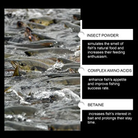 Attractant Liquide pour Appât de Pêche, Parfum Spécial Fruits, Dissolution Instantanée, Diffusion Rapide, Augmente le Taux de Prise, Attraction des Poissons