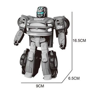Jouet de transformation de <span class=keywords><strong>robot</strong></span> pour garçons, jouets de voiture transformables assemblés, jeu de déformation de <span class=keywords><strong>robot</strong></span> de voiture DIY - Product Image 2