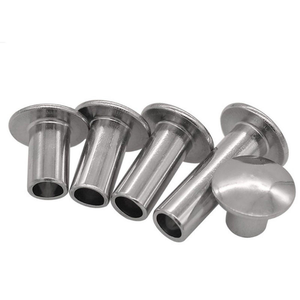 Bouton en métal à rivets personnalisés, en acier inoxydable, décoratif, pour reliure de livres en cuir, rivet à vis. - Product Image 1