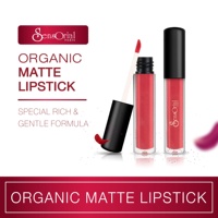 Rouge à lèvres mat biologique haut de gamme, formule riche et douce, couleur claire, étanche, longue durée, OEM