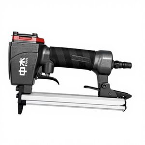 Pistola de Grapas Neumática Industrial TS-D05, <span class=keywords><strong>Grapadora</strong></span> de Aire de Metal Duradera, 1 Año de Garantía, Gran Capacidad, 1.5 kg, Ligera, en Caja - Product Image 2