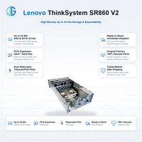 Server Rak 4U Berkualitas Tinggi Baru DDR4 3200 Prosesor Intel Xeon Generasi ke-3 ThinkSystem Server SR860 V2