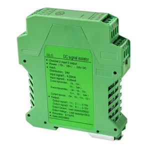 1进1出1进2出模拟信号隔离器4-20mA至0-10v DC 0-10mA 0-20mA至0-10v 0-5V 1-5V用于多种信号转换 - Product Image 1