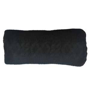 Fascia invernale in peluche a doppio stile europeo americano a maglia ornamento per capelli pattinatore <span class=keywords><strong>donna</strong></span> caldo per le <span class=keywords><strong>gambe</strong></span> - Product Image 3