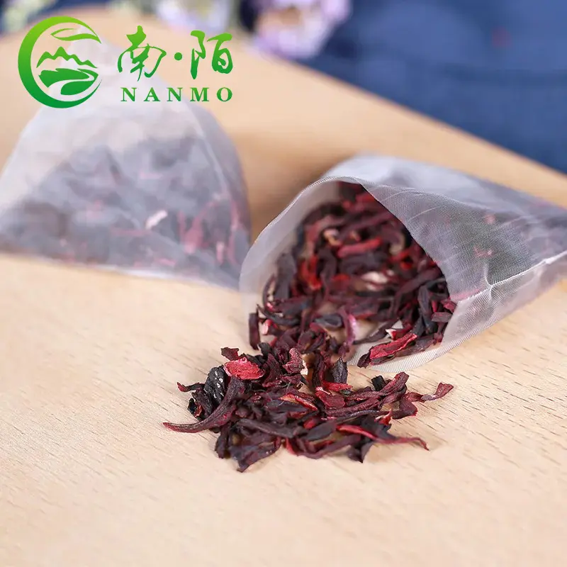 Factory Supply The Roselle Rose Eggplant Tea bag Whole Flower
