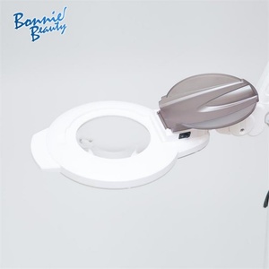 Luxury Durable CE Certified <b>LED</b> Magnifying <b>Lamp</b> with <b>Stand</b> & Casters - Product Image 3