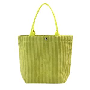 Bolso de Tela Artesanal de Pana Personalizado para Niñas, Bolso de Mano de Marcas Famosas con Bolsillo Interior - Product Image 3