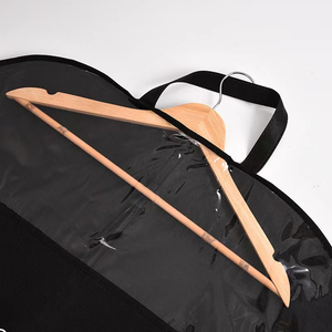 Sac <span class=keywords><strong>de</strong></span> rangement transparent en non-tissé pour robes, sac <span class=keywords><strong>de</strong></span> voyage suspendu pour vêtements avec trou pour cintre, sac <span class=keywords><strong>de</strong></span> transport pour robe <span class=keywords><strong>de</strong></span> mariée - Product Image 5