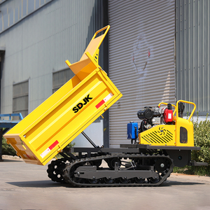 Chine Mini Crawler Dumper 4x4 Diesel Auto-Chargement Mini Transporter avec 500kg 800kg Mini Tracked Dumper avec CE - Product Image 3