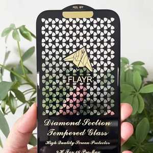 FLAYR GLASS Full Glue 9H 10D 5D 111D for IPhone16 15 14 <b>13</b> 12 11 XR XS MAX <b>Screen</b> <b>Protector</b> Anti-spy Tempered Film - Product Image 4
