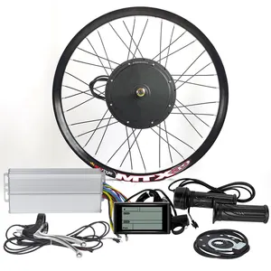 Hızlı teslimat 1000w elektrikli bisiklet kiti MTX 1500w 2000w denetleyici 72v ebike elektrikli bisiklet dönüşüm kiti ile pil opsiyonel