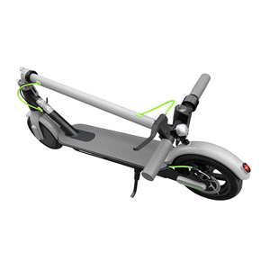 Trottinette électrique pliable en alliage d'aluminium avec moteur sans balais, frein à disque, écran numérique et éclairage LED - Product Image 2