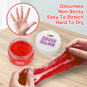 Jerry <span class=keywords><strong>Slime</strong></span> - <span class=keywords><strong>Kit</strong></span> <span class=keywords><strong>Slime</strong></span> Trasparente Cristallino 2025 per Bambini, Giocattolo Educativo Fai-da-Te Non Tossico - Product Image 2
