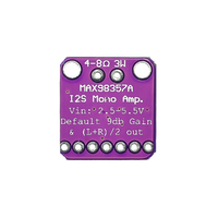 Módulo MAX98357 I2S 3W Clase D Amplificador Breakout Interfaz DAC Módulo decodificador Placa de audio para ESP32 Raspberry Pi
