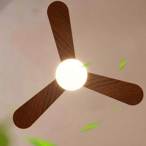 33-inch hiện đại LED Trần người hâm mộ 3 Blades DC động cơ thông minh phòng khách nhà điều khiển từ xa LED đèn Đèn xoay - Product Image 5