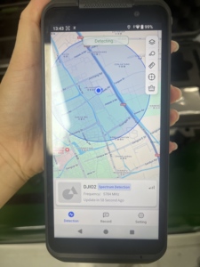 Handheld Anti-UAV RF Detector 100-6000MHz 3KM Drone Signal Detection FPV Finder Protocol <strong>Parsing</strong> RID Function 3s Response - Product Image 2