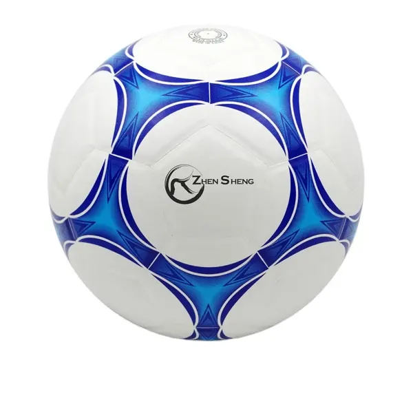 Zhensheng Китай производство дешевая продажа кожаный футбольный мяч