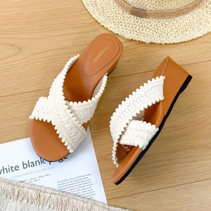 Sandales compensées pour femmes, style féerique bohème, à talons hauts, collection été 2026 - Product Image 4