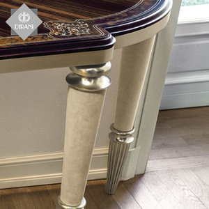 Tavolo di Lusso per Soggiorno, Tavolo da Ingresso in Metallo da Parete, Moderna Consolle in Marmo - Product Image 3