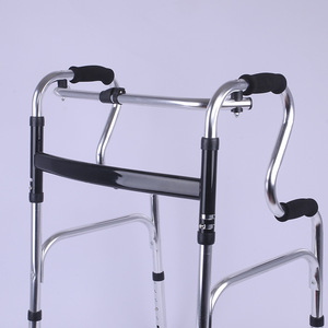 Aide à la marche en alliage d'aluminium multi-courbures, réglable en hauteur, légère et durable, pour personnes âgées et handicapées - Product Image 2