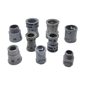 Connecteurs de serrage de câble électriques gris en plastique 1/2 \ "connecteur de boucle de fixation de fil gainé de PVC non métallique - Product Image 5