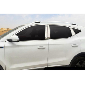 Decoración de adornos de ventana de coche de acero inoxidable para <span class=keywords><strong>MG</strong></span> <span class=keywords><strong>ZS</strong></span> <span class=keywords><strong>EV</strong></span> 2017 2018 2019 2020 <span class=keywords><strong>2021</strong></span> 2022 2023 accesorios de ventana Kit de estilo automático - Product Image 1