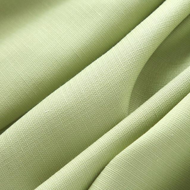 Organic Eco-Friendly 81 10 9 Linen Viscose Blend Random Crepe Fabric for Spring Summer Garments Shirts Dress T-shirt Fabric