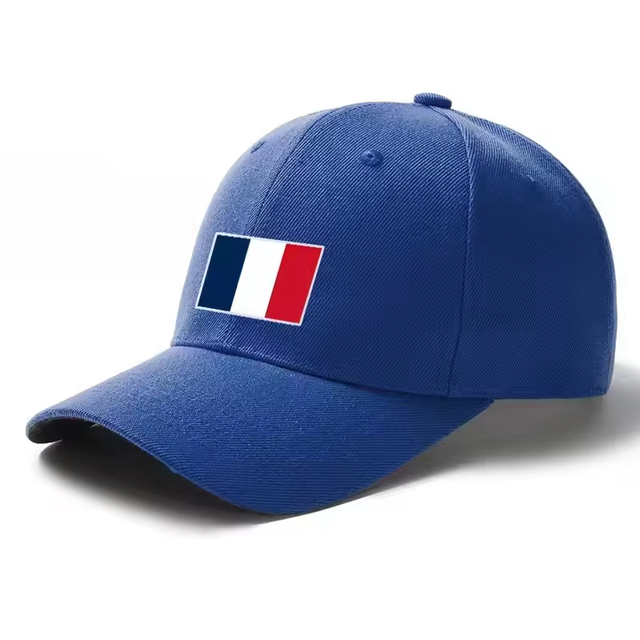 Wholesale Custom Printing Advertising Printed Palestine National Flag 6 Panels Baseball Cap Hat