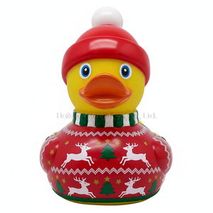 Kids Custom Rubber Duck Bath Toys Shaped Bathtub Toys Printed with Exclusive Pattern Designs - Product Image 2