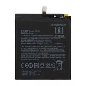 Alta calidad 3,85 V 2900mAh <span class=keywords><strong>BN39</strong></span> para Xiaomi Mi Play Reemplazo de batería Baterías de alta calidad - Product Image 1