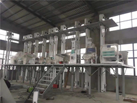 Machine à décortiquer le riz moderne de 30 tonnes, ensemble complet, pour usine de traitement du riz sec commerciale