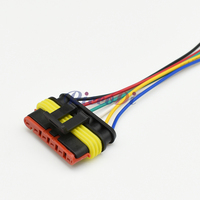 Connecteur de câble automobile à 6 trous 282090-1 282108-1 avec fils, prises étanches pour voiture, fiche auto étanche