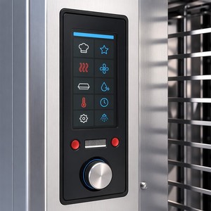 Forno Combinato Industriale Versatile a 40 Teglie con Carrello, Elettrico/Gas, a Vapore e Convezione per Fabbriche Alimentari e Istituzioni - Product Image 3