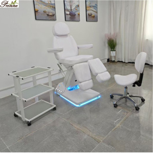 Tienda de cosméticos de lujo moderna, mesa de masaje ajustable eléctrica, cama, silla, salón, Spa, cama de tatuaje - Product Image 3