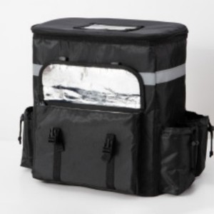 Mochila térmica reutilizable BYG para entrega de pizza, con aislamiento, de tela Oxford, con portavasos, para <span class=keywords><strong>Uber</strong></span> Eats, camping, playa, Doordash - Product Image 5