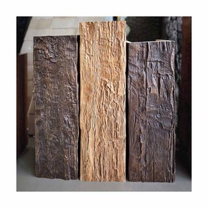 Vigas Decorativas de Diseño Moderno al por Mayor, Vigas Falsas de <span class=keywords><strong>Madera</strong></span> Artificial, Vigas Decorativas de PU para Techo, para Villas y Apartamentos - Product Image 1