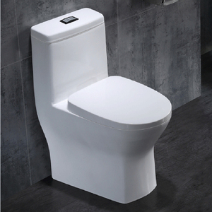 Piso barato mudo Flushing siphonic de una pieza agua armario de baño de cerámica wc - Product Image 3